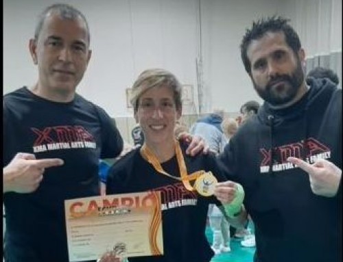 Ada Gasca Calvo, campiona de Catalunya de kick-boxing