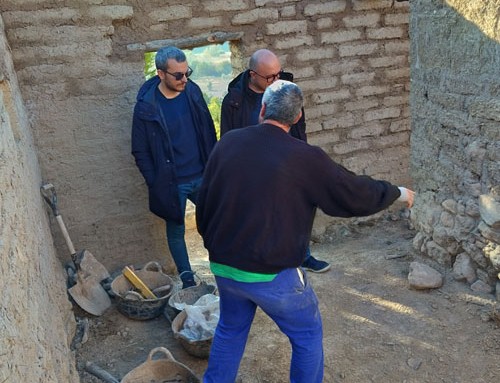 S’inicien les obres de reconstrucció a un habitatge del poblat iber de Sebes
